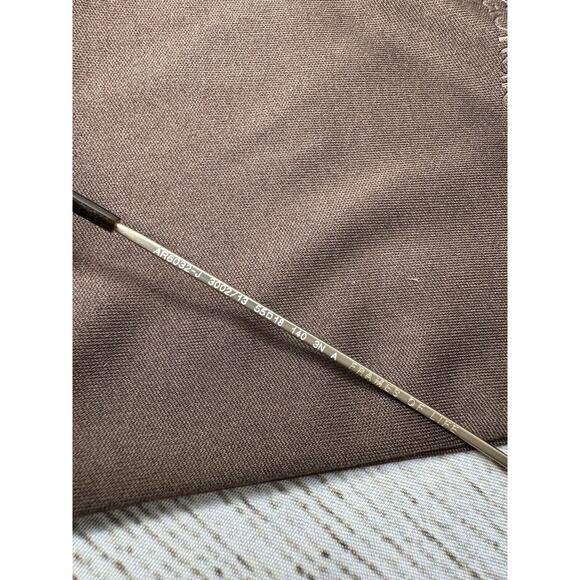 Giorgio Armani Metal Brown Sunglasses AR6032J-3002/13 MSRP $282 NEW Aviator - Picture 4 of 6